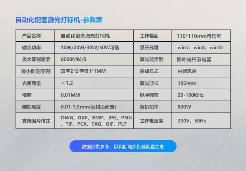 自動化配套生產(chǎn)線激光打標機(圖4)